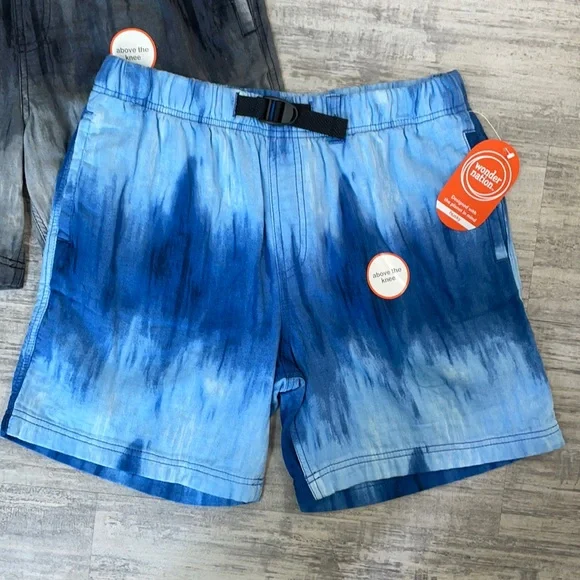 NWT large Husky Wonder Nation Buckle-Up Shorts bundle - Picture 2 of 8